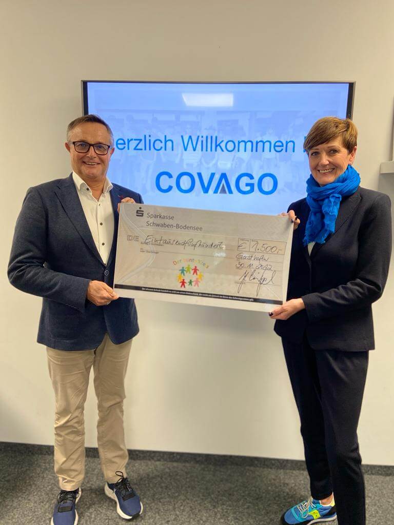 Spende COVAGO Vertriebsservice GmbH